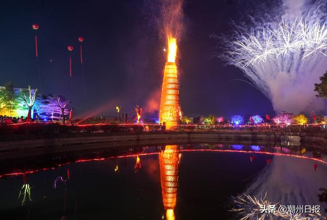 中秋佳节潮州多地烧瓦窑寄托美好生活愿景