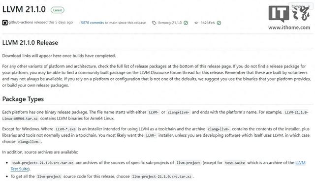 LLVM 21.1稳定版发布：新增AMD GFX1250支持，优化GB10编译选项