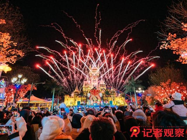 游八仙，赏烟花！大同方特超长烟花派对解锁民俗新体验