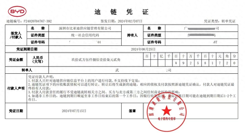 迪链vs银票有啥不同?最后1点太关键!老板必看 迪链vs银票有啥不同?最后1点太关键!老板必看