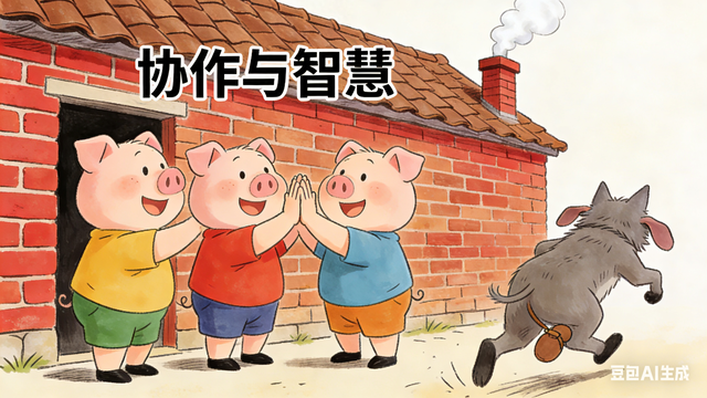 关于大灰狼和三只小猪是怎样的（重读三只小猪藏在童话里的6条生存法则）