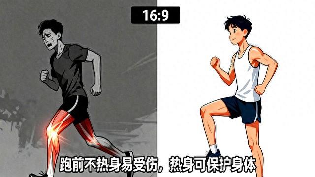 “四狠之——跑前不热身”