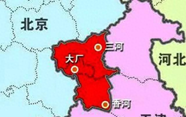 1958年通县专区加入北京	，另外4个县先被北京拒绝，又被天津拒绝