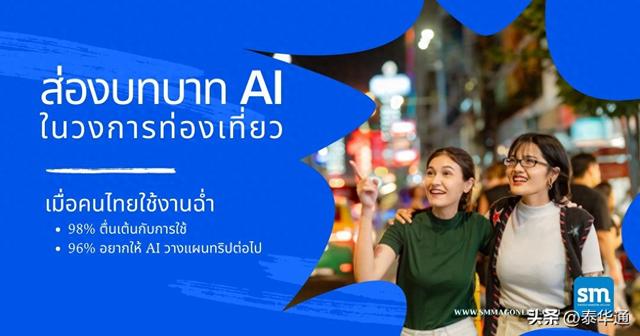 泰国旅客对AI旅游规划接受度领先！96%愿使用人工智能安排行程！