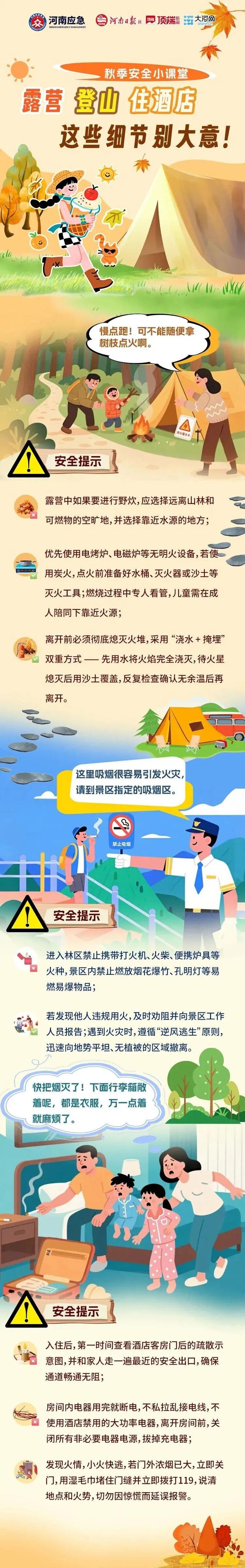 露营、登山、住酒店，这些细节别大意！