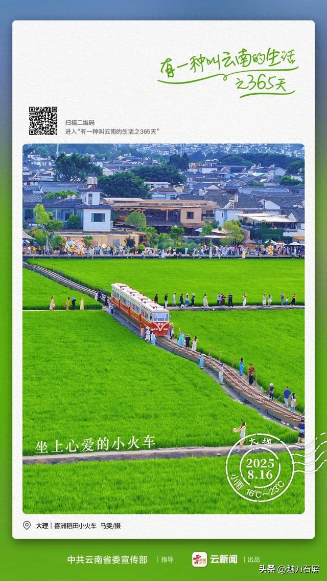 和最心爱的人一起，坐上那趟心爱的小火车丨有一种叫云南的生活之365天