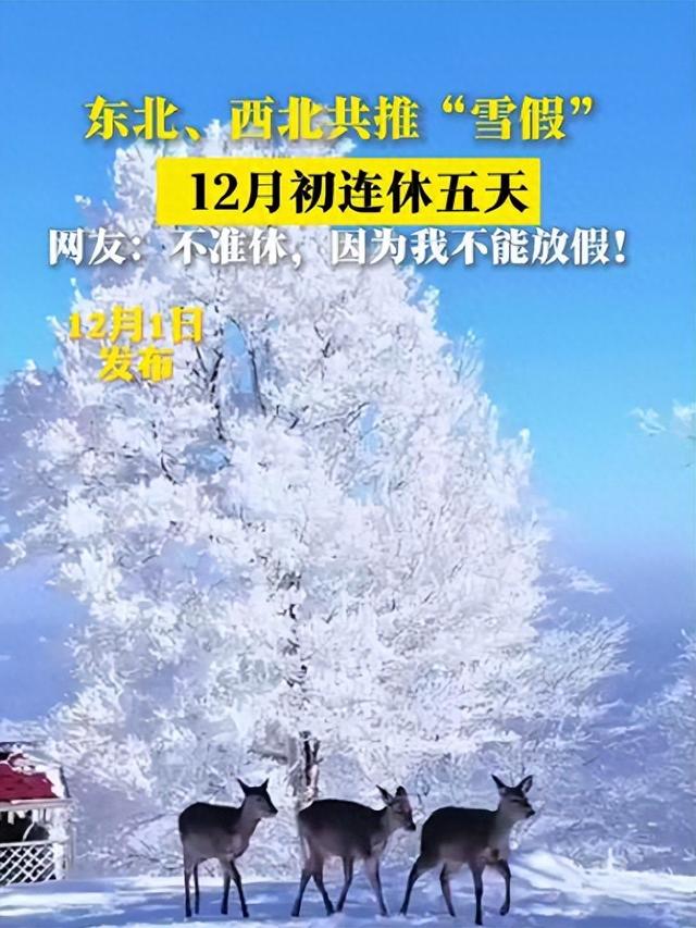 “雪假”来袭，连休9天！全国仅少数几个地方享有！