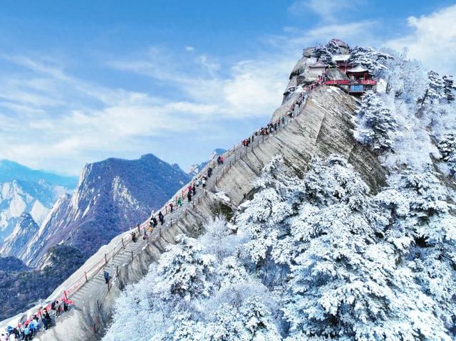 自带滤镜！华山“初冬限定”美景已送达~