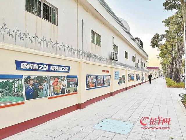 湛江霞山：千米旧路变国防文化长廊 “军味”街区成网红打卡地