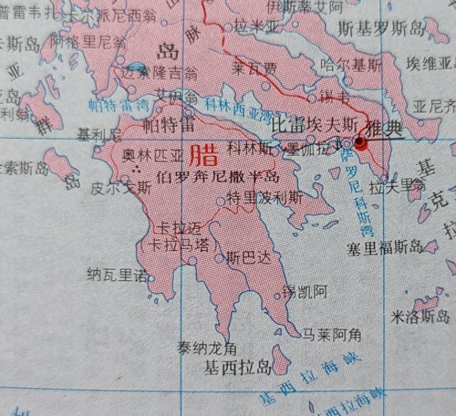 希腊南部古城——斯巴达