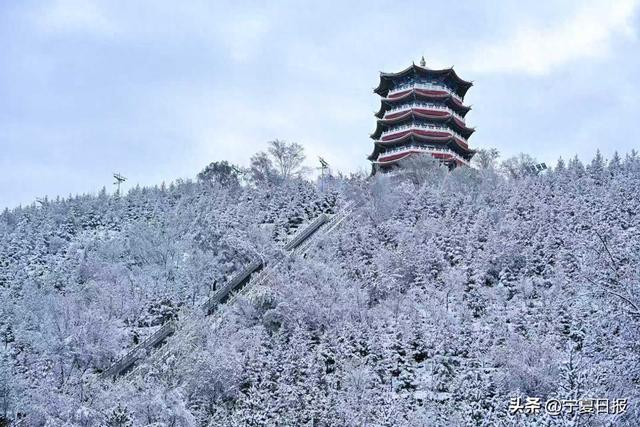 固原首场秋雪奏响季节交响曲 这是一次秋与冬的诗意碰撞