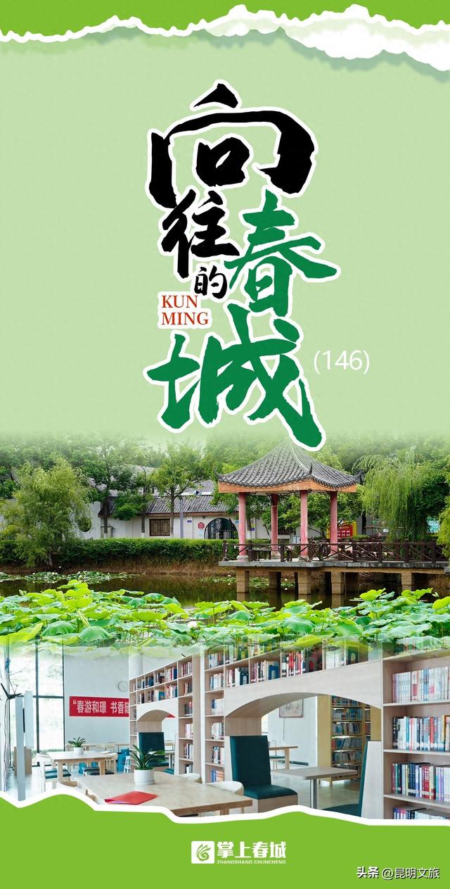 昆明的公园里“长”出了一座图书馆