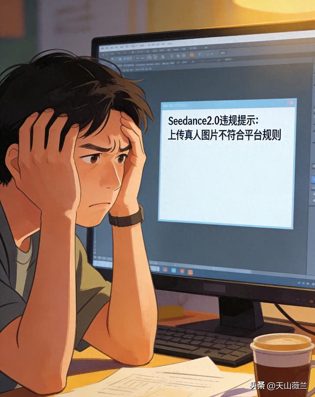 优化特征（Seedance20上传真人图总违规怎么处理）