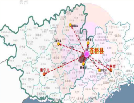 广西苍梧县历史沿革及行政区划