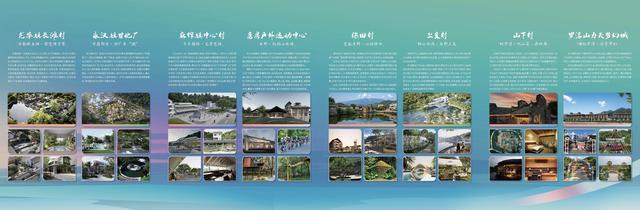 引领区精品文旅体项目集中发布，“五村一厂一中心一……