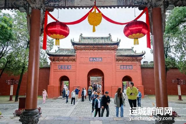 运城关公故里文化旅游景区“盛装”迎客