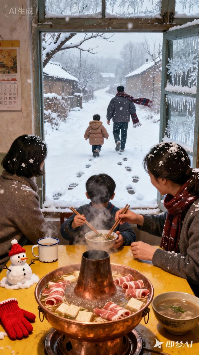 暴雪的味道，是小时候的暖
