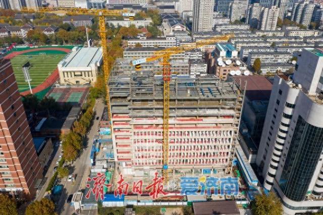构筑未来医学创新平台，山大重点科研综合楼项目稳步推进