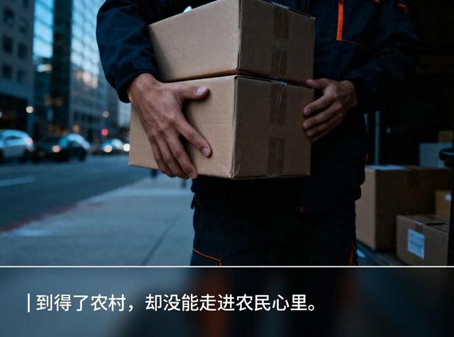 无所不至的中通快递，别再给乡亲们心里添堵了