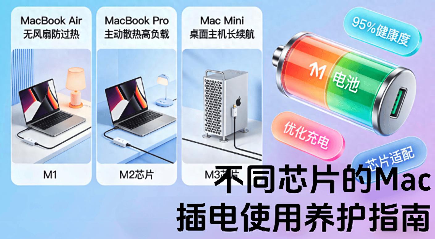 M1 M2 M3芯片Mac插电优化_笔记本是插着电源好吗_MacBook Air插电使用差异