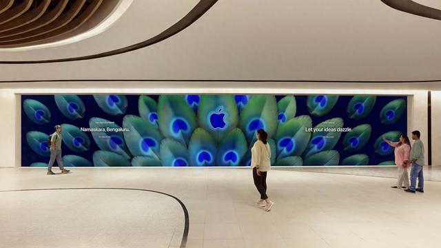 苹果宣布印度班加罗尔Apple Store新店即将开业，特别版壁纸公布