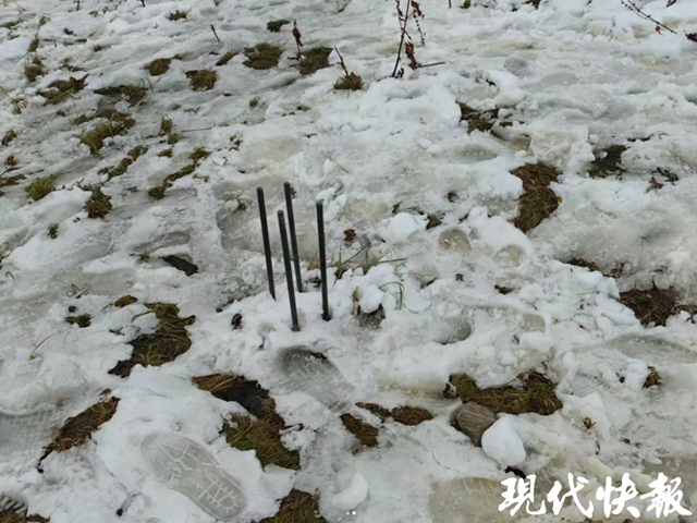 游客反映成都西岭雪山钢筋裸露在雪地里，景区回应