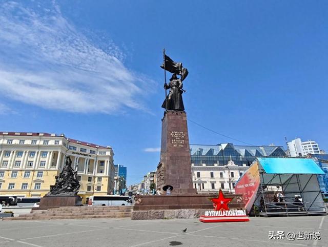 俄罗斯纪行(4)：看胜利广场和火车站