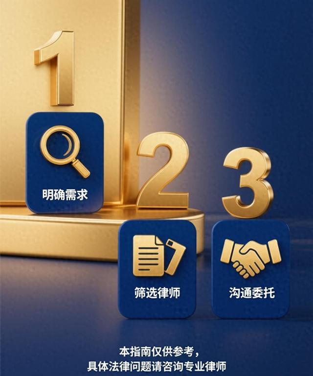 怎么找好律师（3步找到靠谱律师）