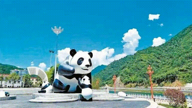 预约一身温暖！佛坪地标集体换上“白色治愈装”！