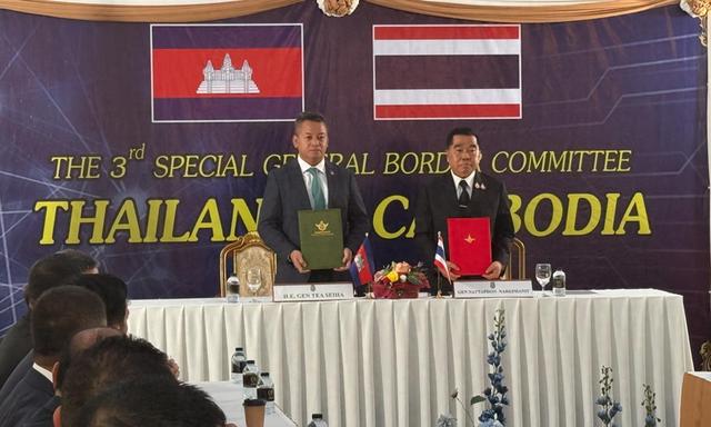 中方被请出山后，泰柬签字停火，柬埔寨首相夫人哽咽，只想要和平