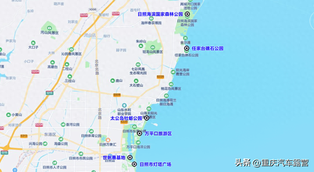 全国仅有85个国家级度假区，日照名列其中
