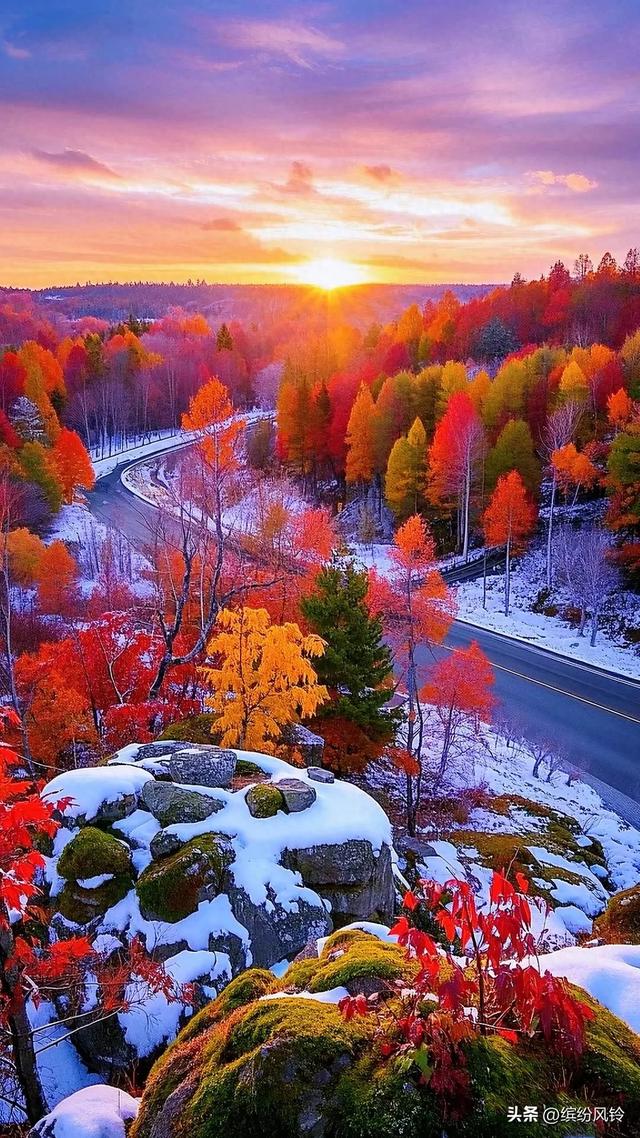 秋天的风景美如画