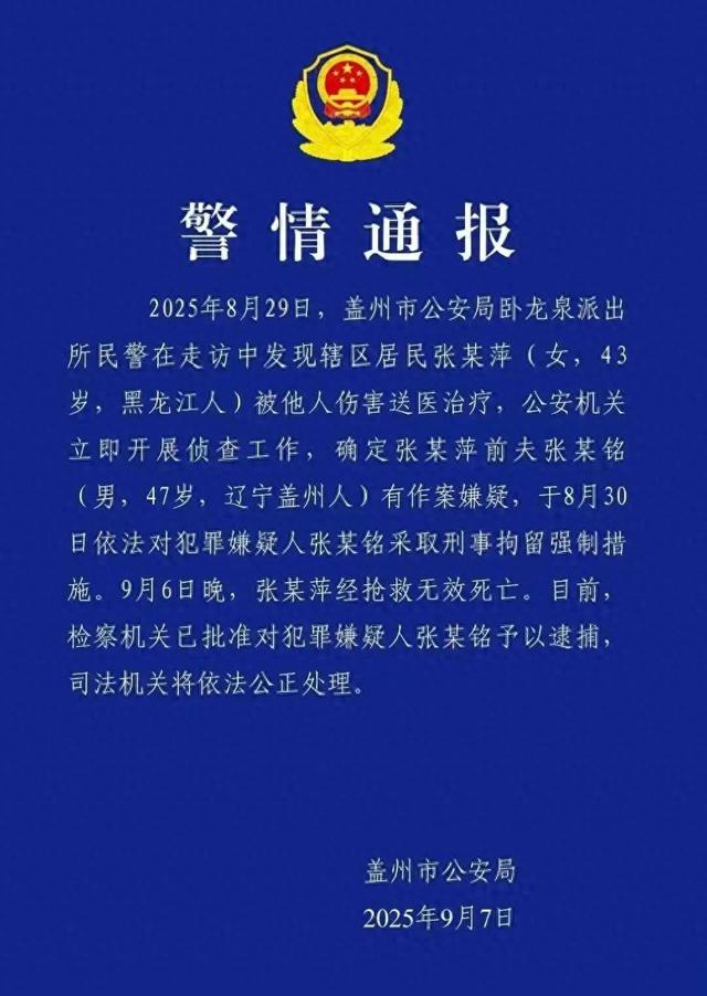 43岁女子离婚后被第二任前夫殴打致死，嫌犯被逮捕，8岁女儿监护权归谁？律师分析