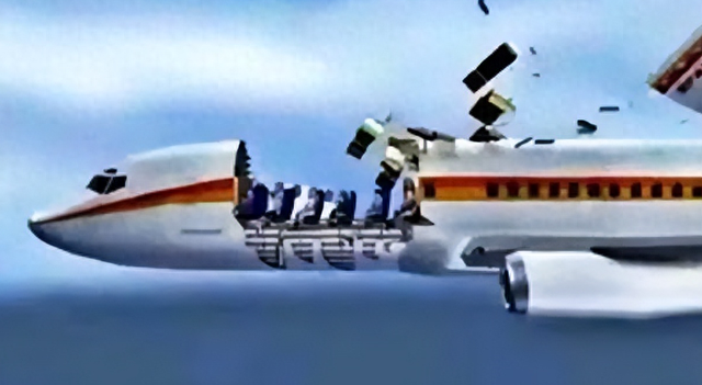 1988年,一架飞机在7500米高空时突然裂开,空姐被大风吹走后来如何