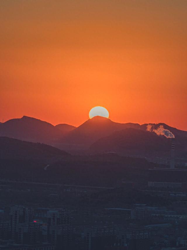 走！去郎茂山看日落