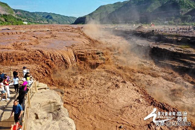 【视觉临汾】黄河壶口瀑布景区洪峰过后开放迎客