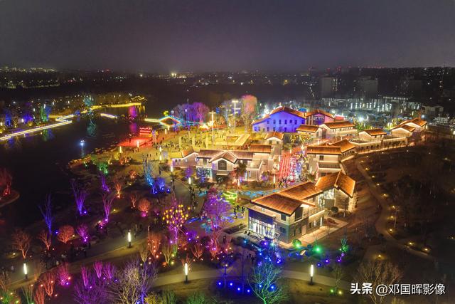 河南新地标：济源龙泉湖生态公园春节惊艳亮相