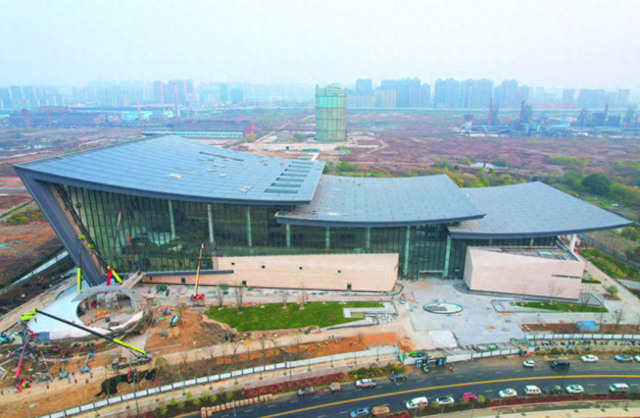 合肥市博物馆建设步入收尾阶段