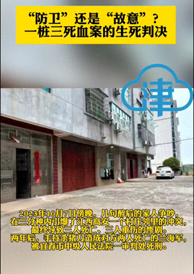 见弟弟被捅哥哥持杀猪刀致2人死亡，“防卫”还是“故意”？ 一桩三死血案的生死判决