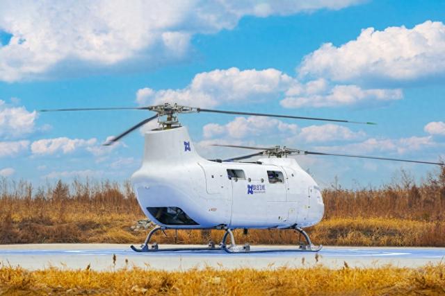 最大载重650公斤、巡航8个多小时，“龙江智造”无人直升机成功首航