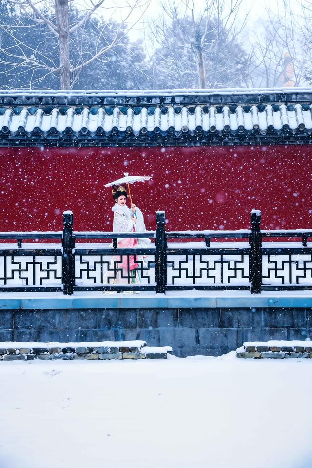 大雪倾城！直击台儿庄古城的限定版浪漫