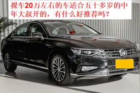 裸车20万左右的车适合五十多岁的中年大叔开的，有什么好...图片