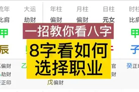 8字看如何选职业（点赞收藏，免费简测）图片