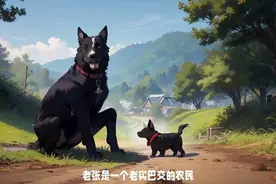 民间故事：黑狗图片