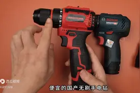 819的博世无刷手电钻，99的国产无刷小钢炮，对比拆解图片