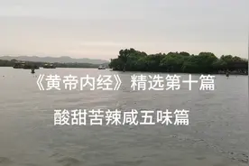 《黄帝内经》精选篇：酸甜苦辣咸五味篇图片