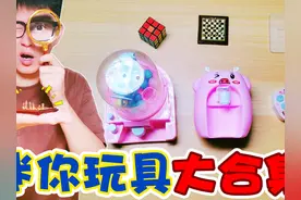 盘点迷你玩具！手指那么大的抓娃娃机，一次抓个够