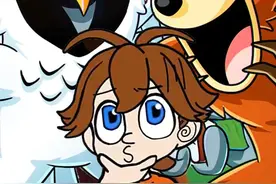 猫头鹰人登场！大嘴鹿人见了都抱头鼠窜！在森林里活99天 #搞笑