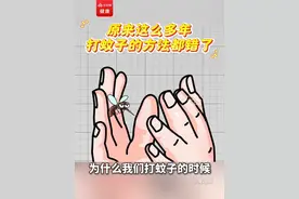 为什么双手打蚊子时总是拍不准？想提高打蚊子的命中率，快来试试这个办法。