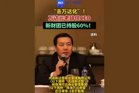 大连新达盟“去万达化”！万达“老臣”肖广瑞辞任珠海万达商管CEO，新财团合计持股60%。#王健林#万达#财经（编辑：杨）视频封面